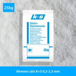 Akmens sāls K+S 0,2-2,3 mm (2 malums)
