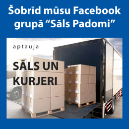 Šobrīd mūsu Facebook grupā Sāls Padomi
