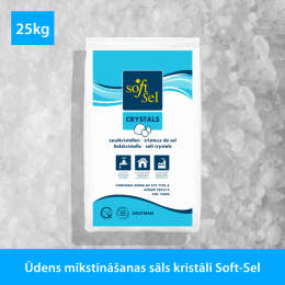 Ūdens mīkstināšanas sāls kristāli Soft-Sel