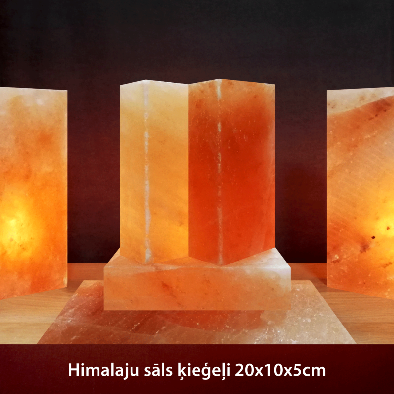 Himalaju sāls ķieģeļi 20x10x5cm