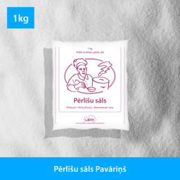 Salt in small branded packages